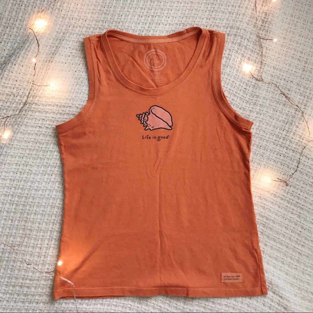 Life is good tank top